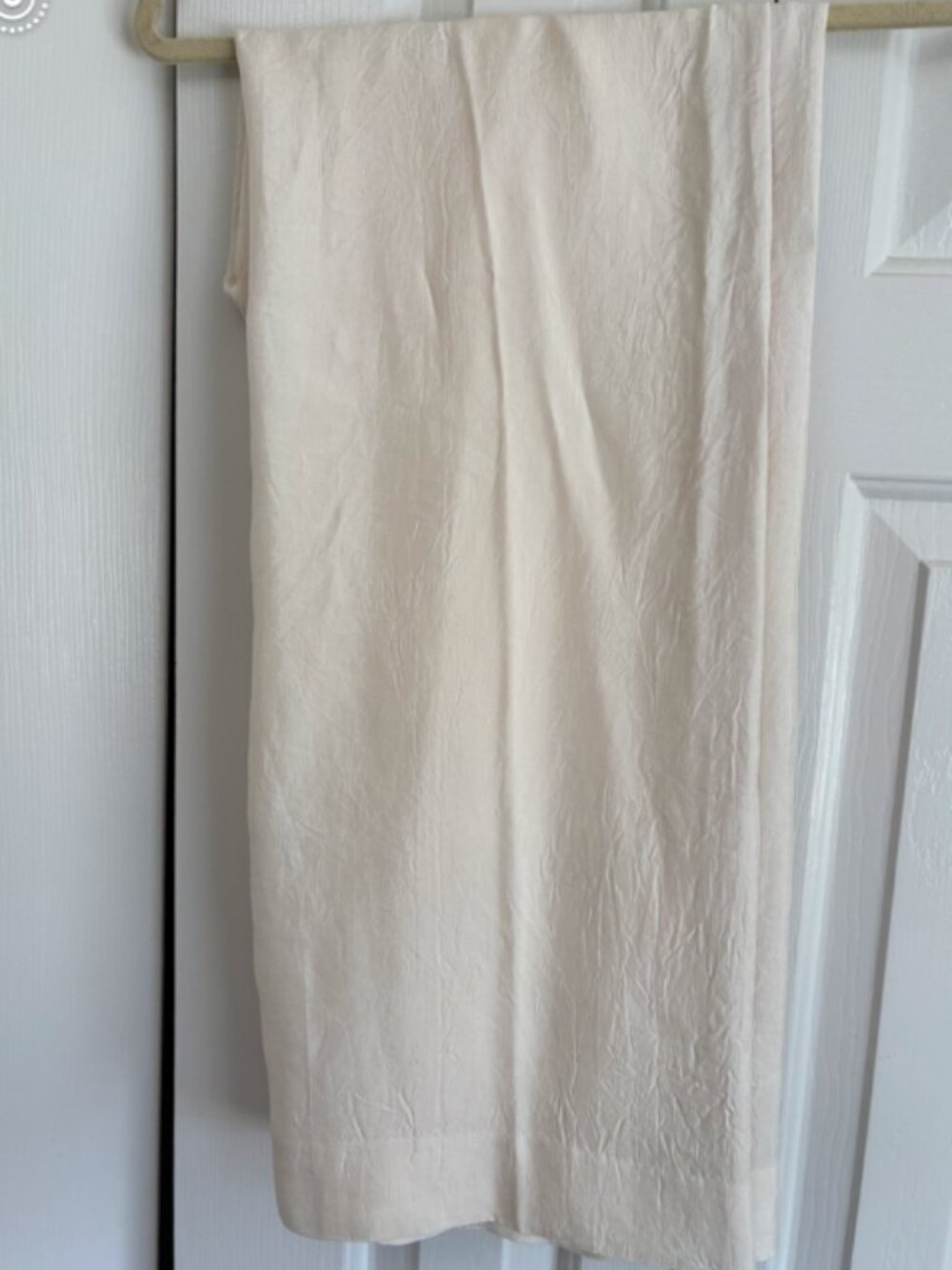 NWT J.Crew Stratus Pants Side-Stripe Ivory Pull-On Pant Size 4 - Picture 13 of 14